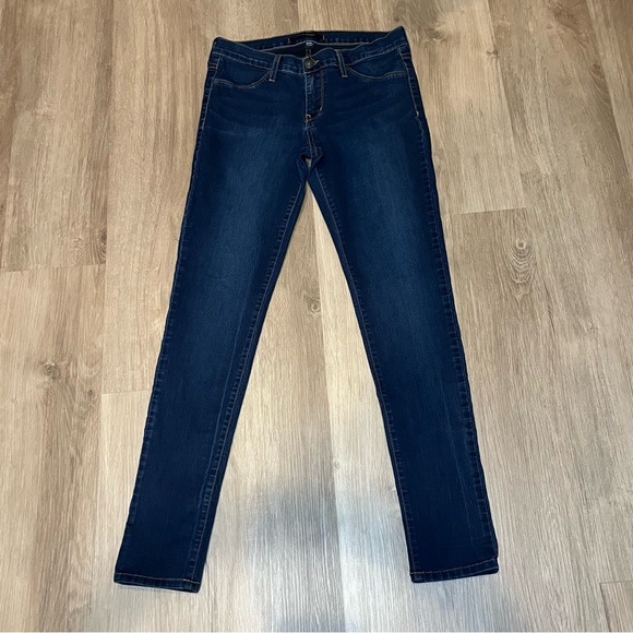 Flying Monkey Denim - Flying Monkey Skinny, Straight Leg Dark Wash Jeans Size 29